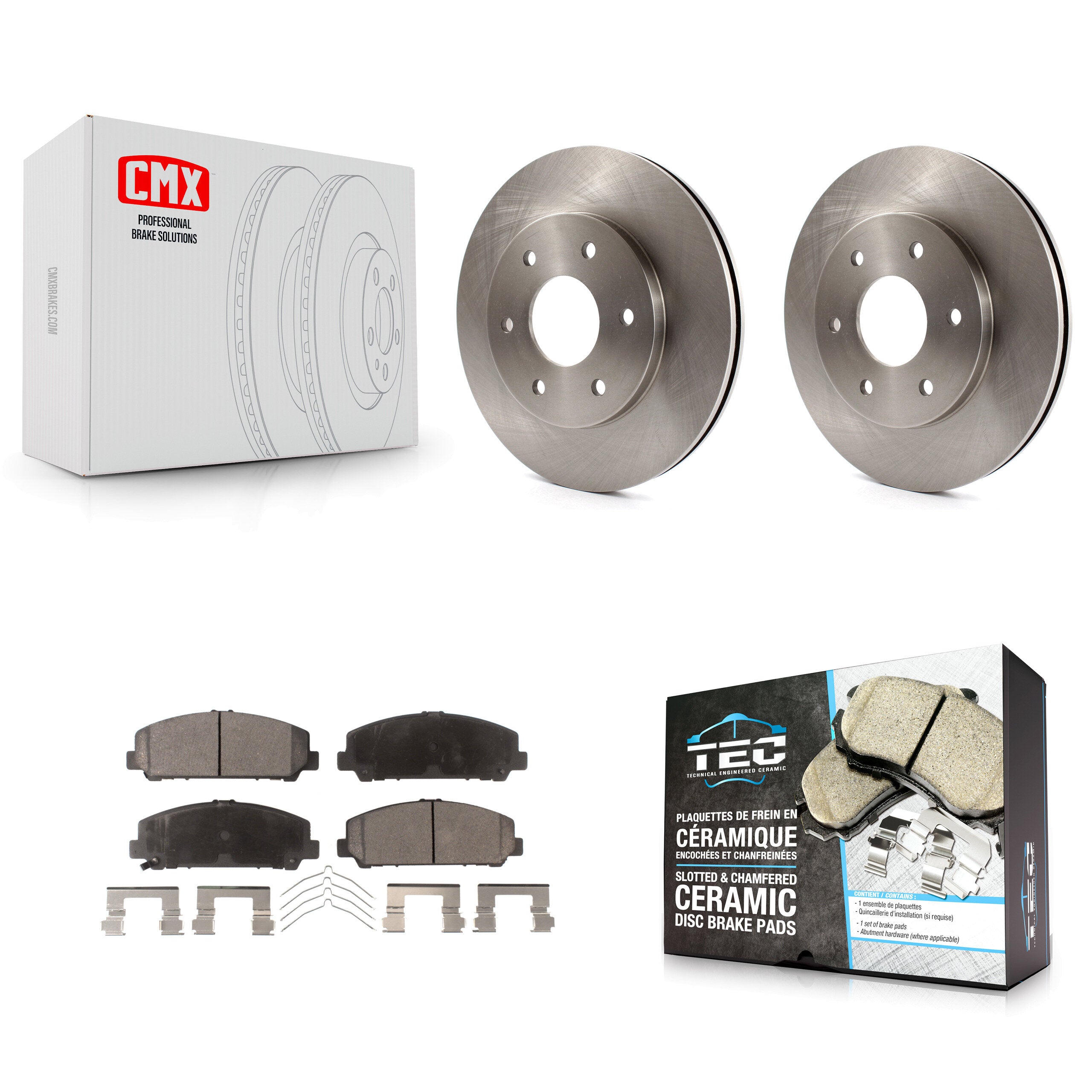 Transit Auto K8T-100421 Disc Brake Kit for 2007 INFINITI QX56 - Front product image