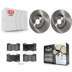 Transit Auto K8T-100440 Disc Brake Kit for 2009-2013 INFINITI G37 - Front product image