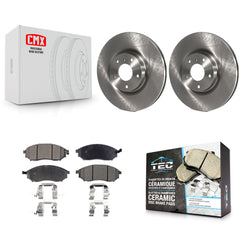 Transit Auto K8T-100441 Disc Brake Kit for 2005-2020 INFINITI Q40, INFINITI Q70L, INFINITI QX70 & more - Front product image