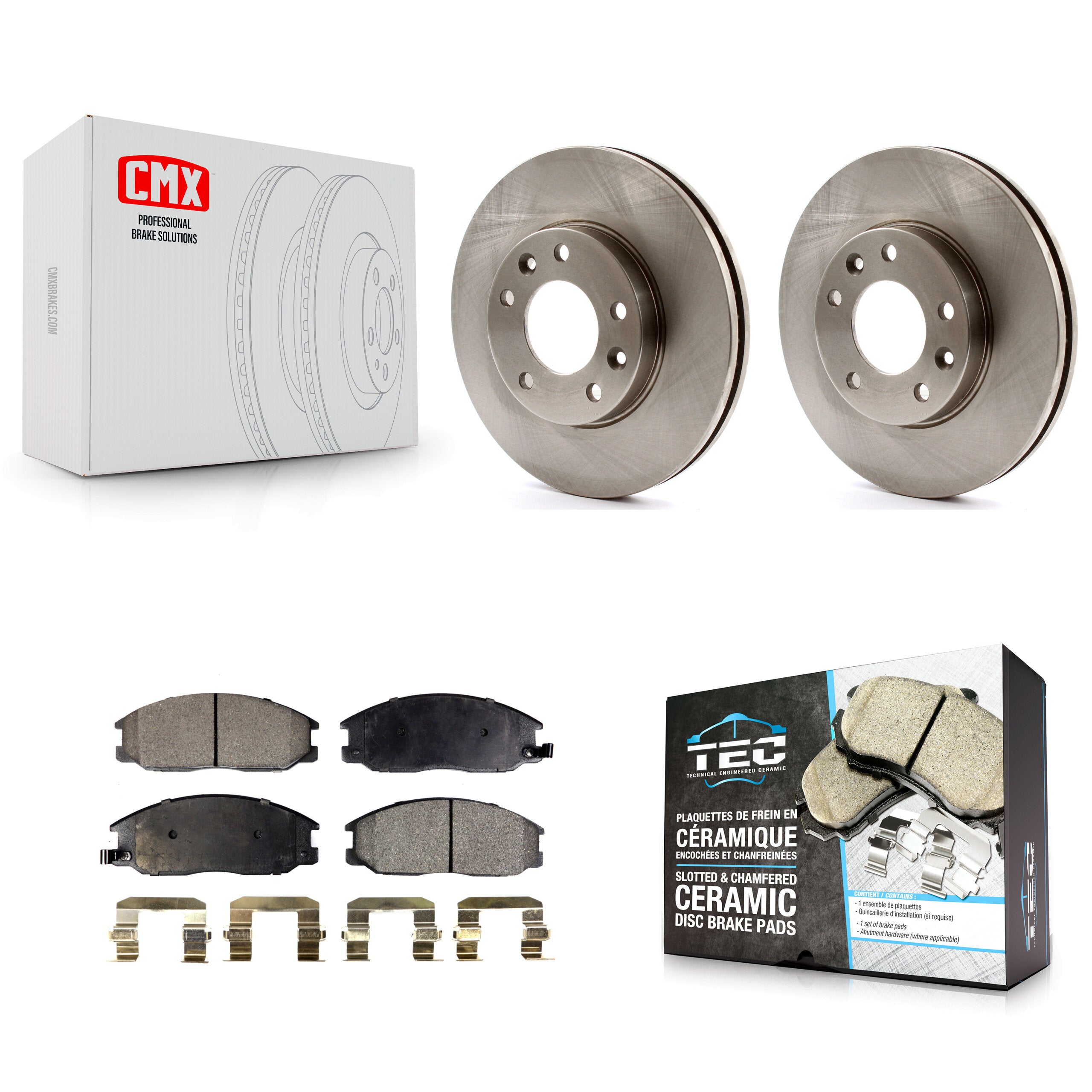 Transit Auto K8T-100446 Disc Brake Kit for 2003-2005 Kia Sedona - Front product image