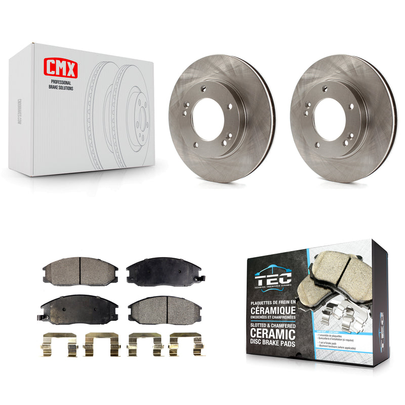 Transit Auto K8T-100449 Disc Brake Kit for 2003-2006 Kia Sorento - Front product image