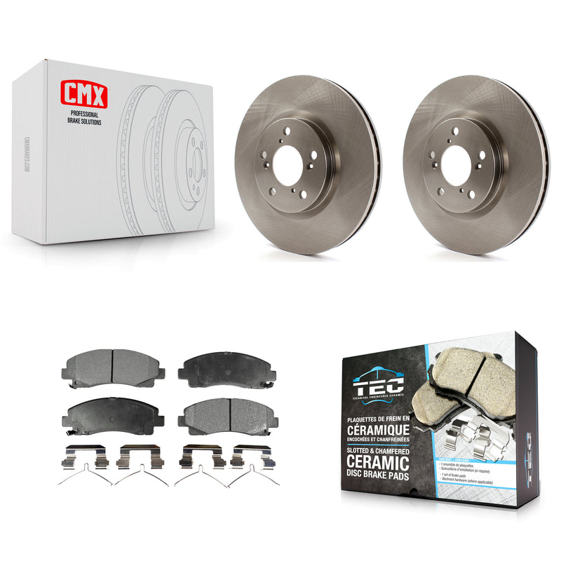 Transit Auto K8T-100458 Disc Brake Kit for 2006-2014 Honda Ridgeline - Front product image