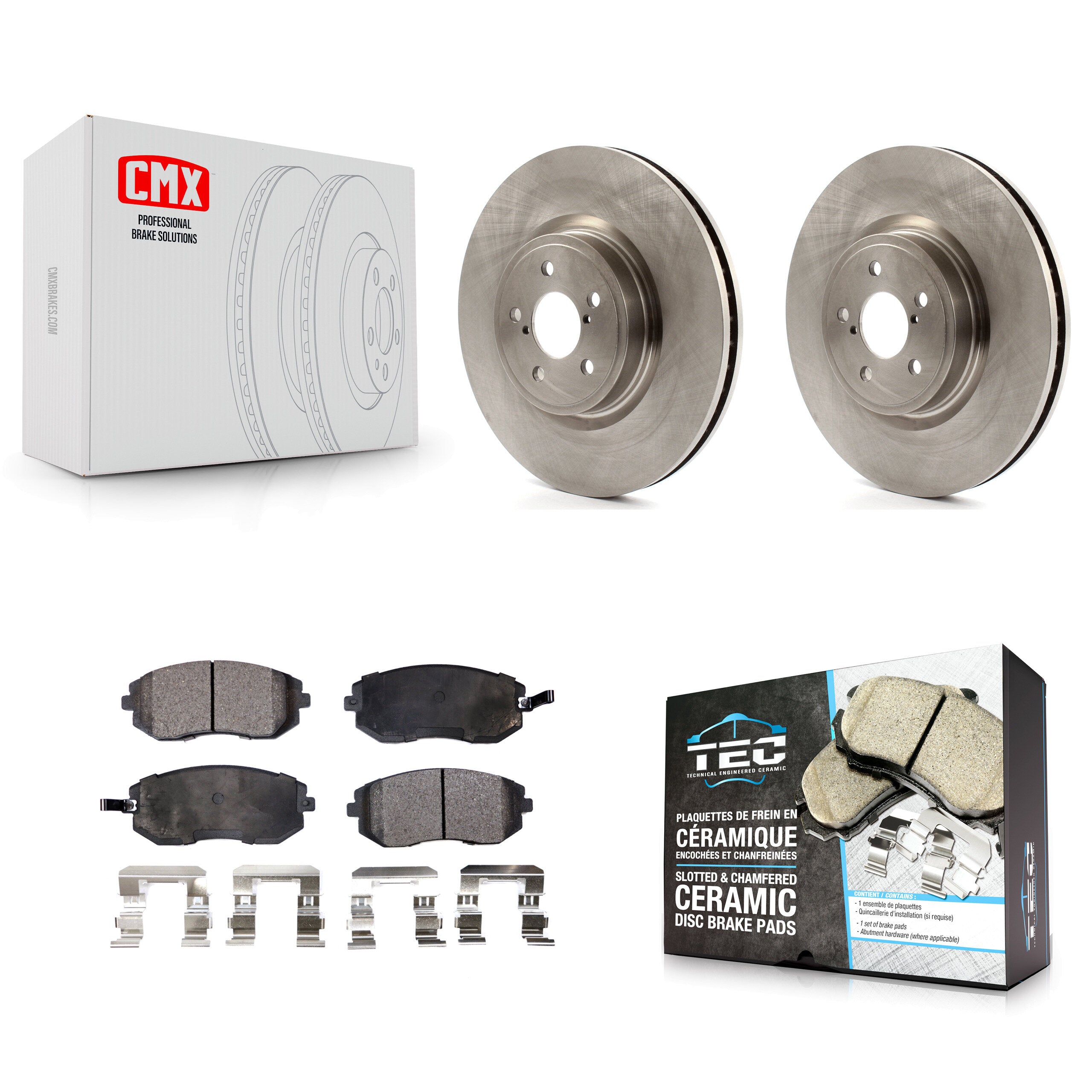 Transit Auto K8T-100461 Disc Brake Kit for 2005-2006 Subaru Legacy - Front product image