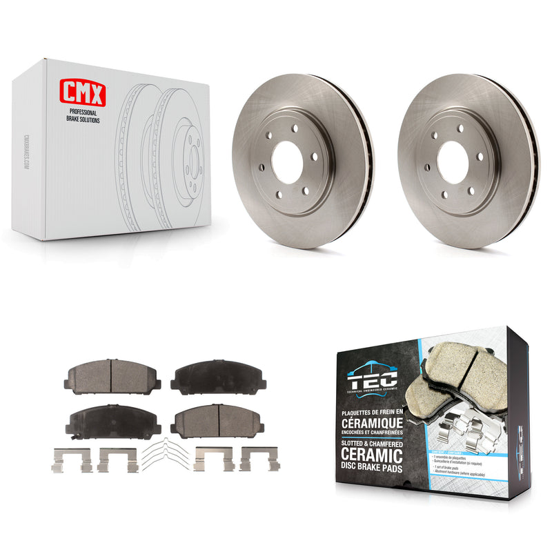 Transit Auto K8T-100463 Disc Brake Kit for 2011-2012 Suzuki Equator - Front product image