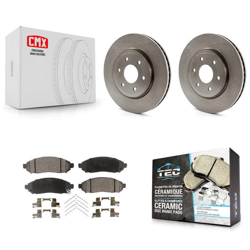 Transit Auto K8T-100464 Disc Brake Kit for 2005-2025 Nissan Frontier, Suzuki Equator, Nissan Pathfinder & more product image
