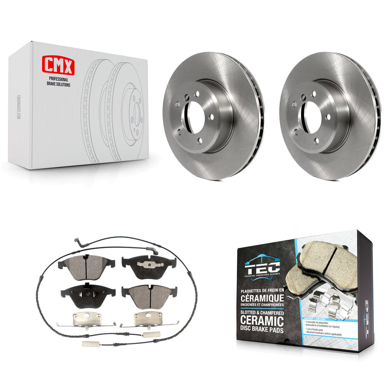 Transit Auto K8T-100473 Disc Brake Kit for 2004-2010 BMW 528i xDrive, BMW 535i xDrive, BMW 528i & more - Front product image