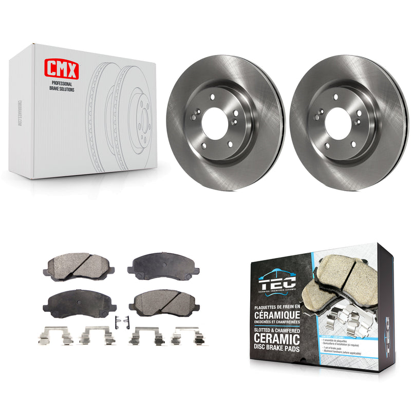 Transit Auto K8T-100480 Disc Brake Kit for 2004-2012 Mitsubishi Galant, Mitsubishi Eclipse - Front product image