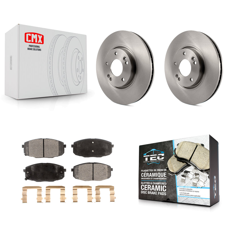 Transit Auto K8T-100484 Disc Brake Kit for 2010-2013 Kia Forte5, Kia Forte, Kia Forte Koup - Front product image