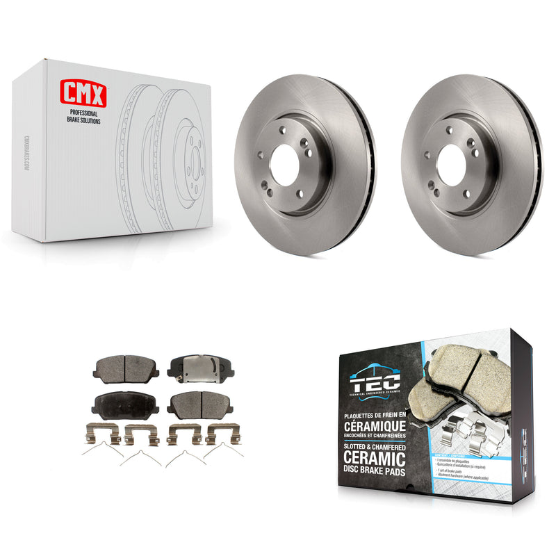 Transit Auto K8T-100492 Disc Brake Kit for 2016-2018 Kia Forte, Kia Forte Koup, Kia Forte5 & more - Front product image