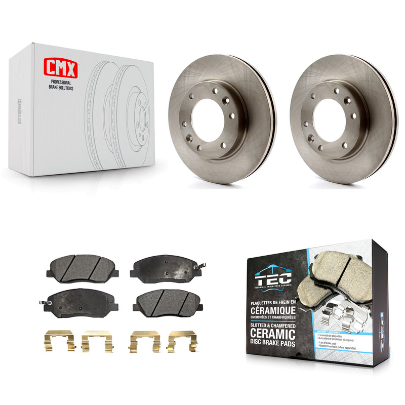 Transit Auto K8T-100497 Disc Brake Kit for 2006-2014 Kia Sedona, Hyundai Entourage - Front product image