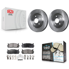 Transit Auto K8T-100501 Disc Brake Kit for 2007-2018 Lexus ES300h, Toyota Avalon, Lexus ES350 & more - Front product image