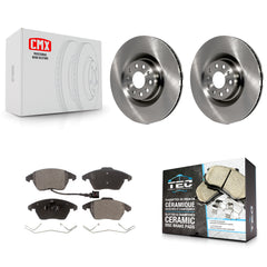 Transit Auto K8T-100502 Disc Brake Kit for 2009-2013 Volkswagen GTI, Volkswagen CC, Audi A3 Quattro & more - Front product image