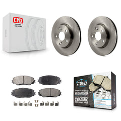 Transit Auto K8T-100506 Disc Brake Kit for 2006-2018 Toyota RAV4, Toyota Prius V, Lexus HS250h & more - Front product image