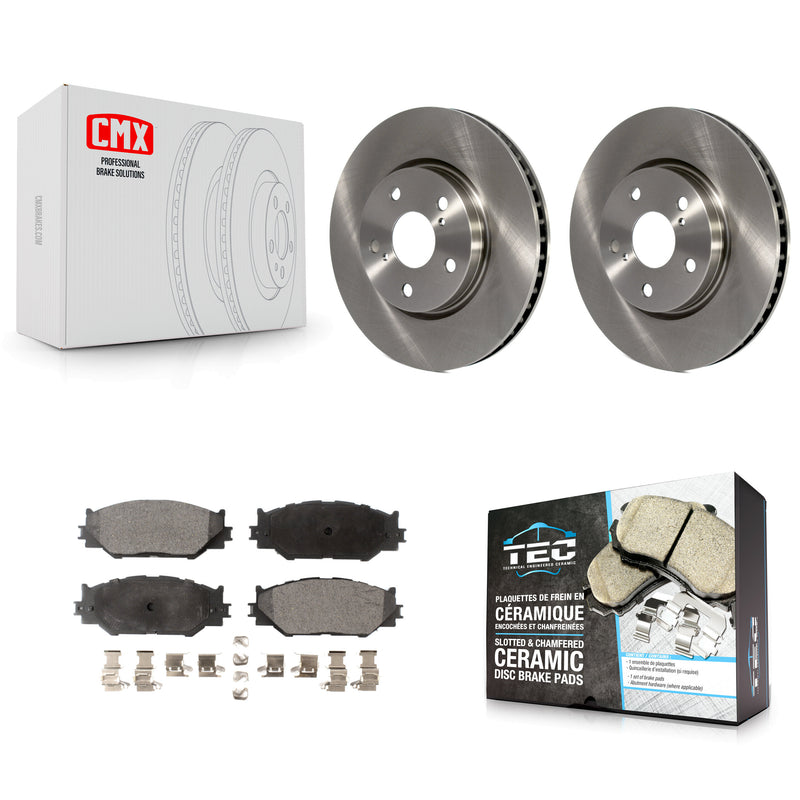 Transit Auto K8T-100512 Disc Brake Kit for 2006-2015 Lexus IS250 - Front product image
