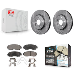 Transit Auto K8T-100518 Disc Brake Kit for 2011-2016 Honda Crosstour, Honda CR-V, Honda Accord Crosstour - Front product image