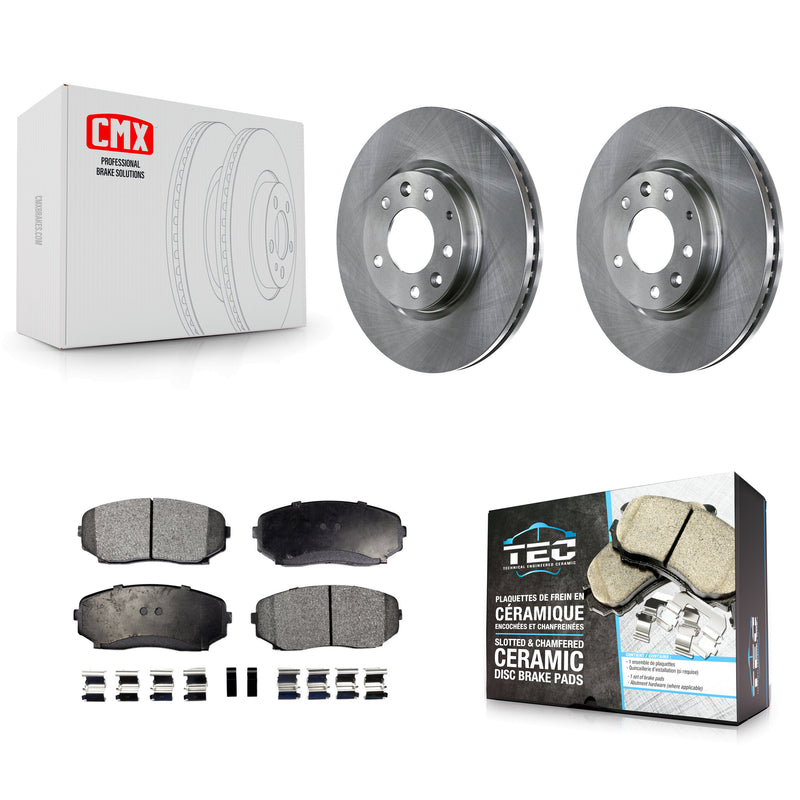 Transit Auto K8T-100522 Disc Brake Kit for 2007-2012 Ford Edge, Lincoln MKX, Mazda CX-7 - Front product image