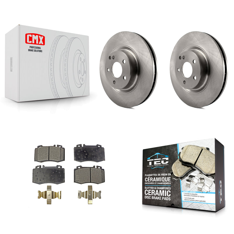 Transit Auto K8T-100529 Disc Brake Kit for 2003-2012 Mercedes-Benz CLS550, Mercedes-Benz E350, Mercedes-Benz E550 & more - Front product image
