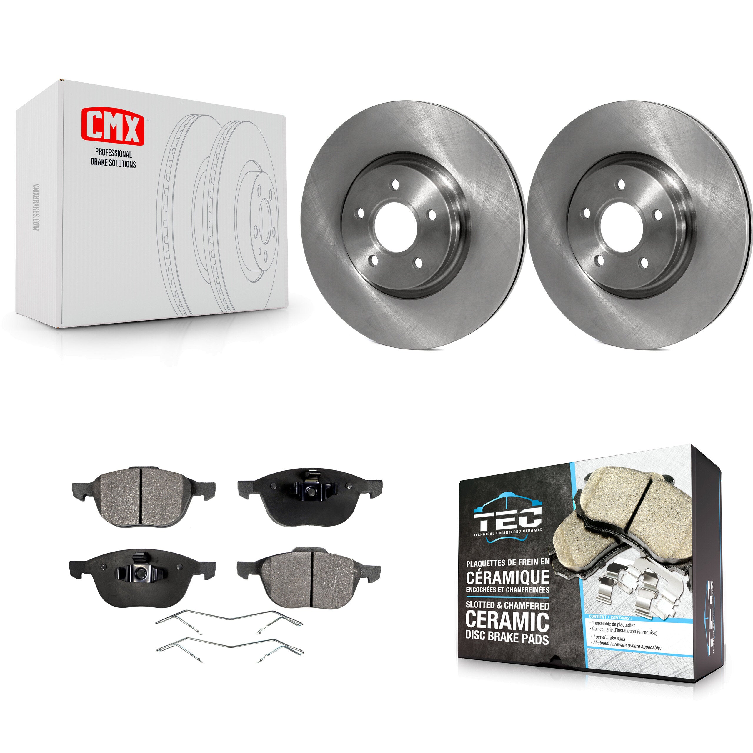 Transit Auto K8T-100530 Disc Brake Kit for 2014 Ford Transit Connect - Front product image