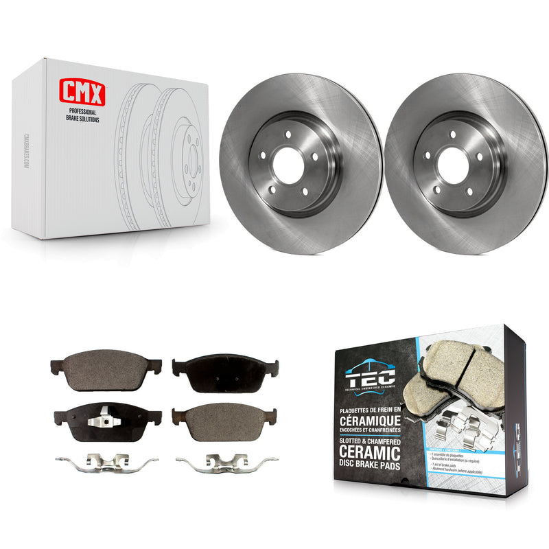 Transit Auto K8T-100532 Disc Brake Kit for 2013-2018 Ford Focus - Front product image