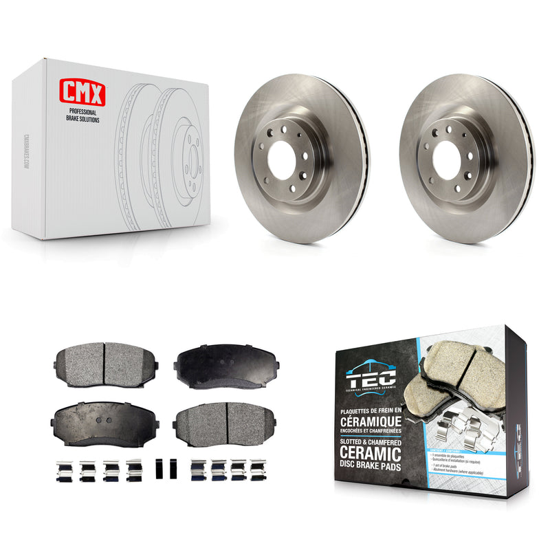Transit Auto K8T-100545 Disc Brake Kit for 2007-2015 Mazda CX-9 - Front product image