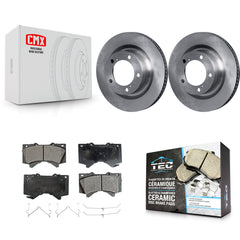 Transit Auto K8T-100546 Disc Brake Kit for 2007-2022 Toyota Land Cruiser, Lexus LX570, Toyota Sequoia & more - Front product image