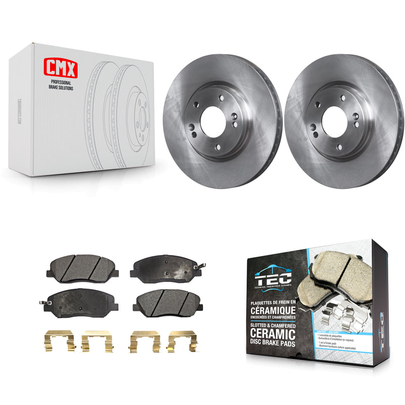 Transit Auto K8T-100549 Disc Brake Kit for 2007-2009 Hyundai Santa Fe - Front product image