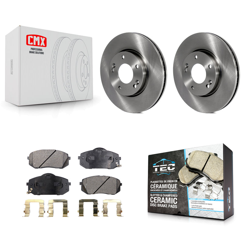 Transit Auto K8T-100550 Disc Brake Kit for 2007-2009 Kia Rondo - Front product image