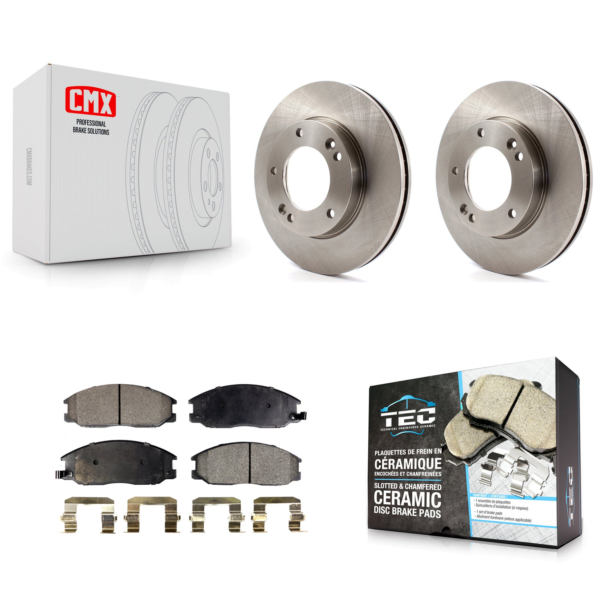 Transit Auto K8T-100551 Disc Brake Kit for 2007-2009 Kia Sorento - Front product image