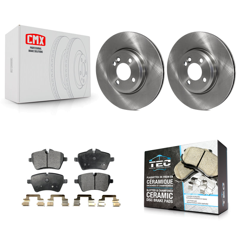 Transit Auto K8T-100553 Disc Brake Kit for 2002-2015 Mini Cooper Countryman, Mini Cooper - Front product image