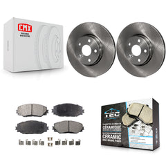 Transit Auto K8T-100557 Disc Brake Kit for 2008-2019 Toyota Corolla, Toyota Matrix, Pontiac Vibe & more - Front product image