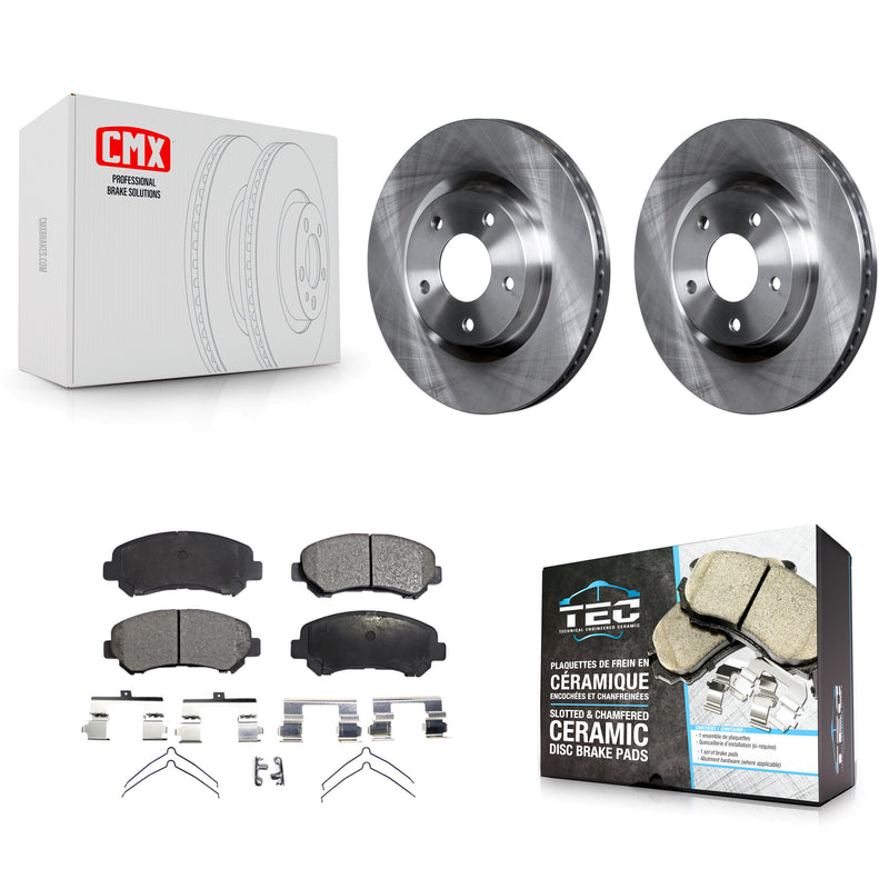 Transit Auto K8T-100561 Disc Brake Kit for 2008-2015 Nissan Rogue Select, Nissan Rogue - Front product image
