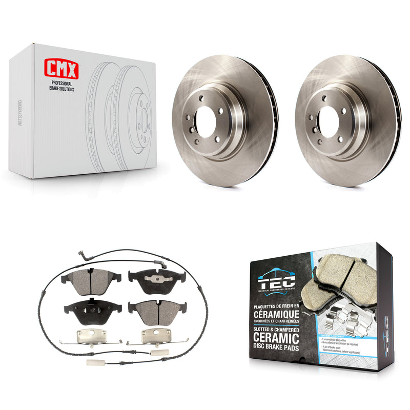 Transit Auto K8T-100569 Disc Brake Kit for 2007-2013 BMW X1, BMW 335i, BMW 335i xDrive & more - Front product image