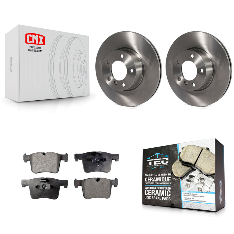 Transit Auto K8T-100572 Disc Brake Kit for 2012-2021 BMW 230i, BMW 230i xDrive, BMW 328d & more - Front product image