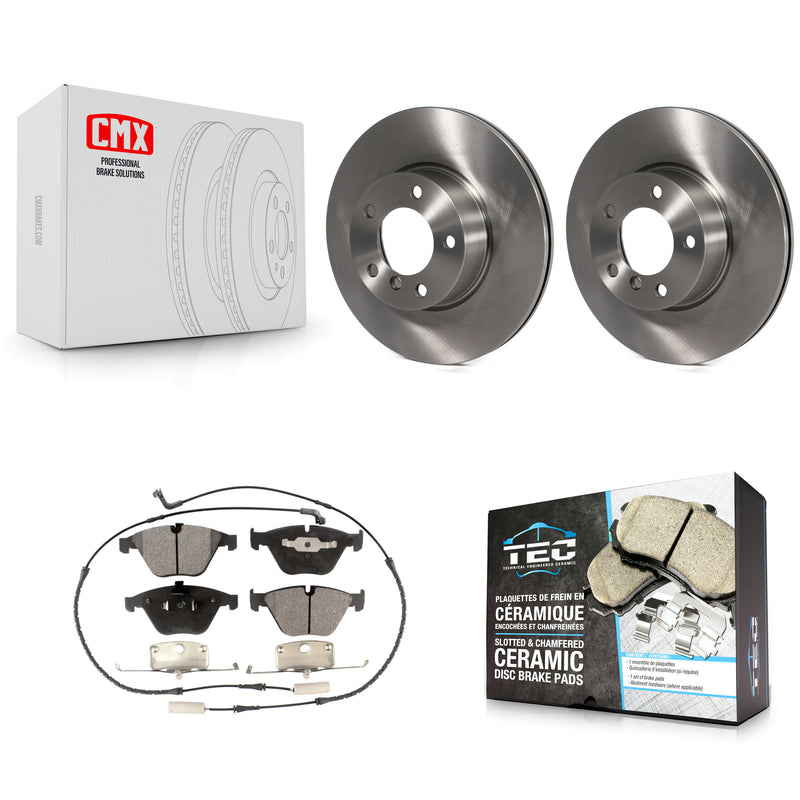 Transit Auto K8T-100573 Disc Brake Kit for 2008-2015 BMW X1, BMW 328i, BMW 328i xDrive & more - Front product image