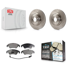 Transit Auto K8T-100583 Disc Brake Kit for 2008-2017 Audi A6, Audi A6 Quattro, Audi A4 Quattro & more - Front product image