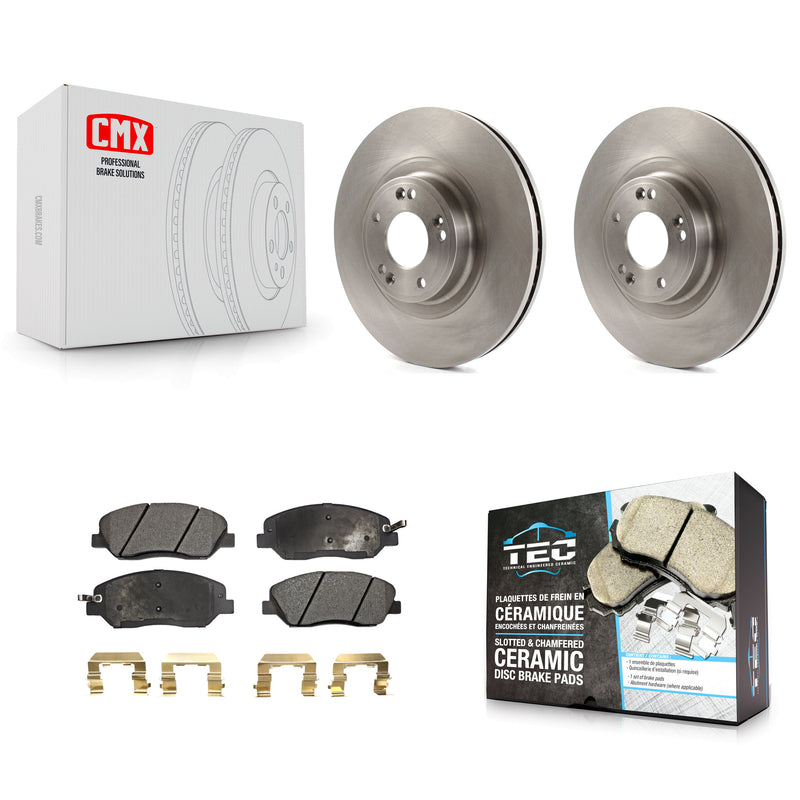 Transit Auto K8T-100591 Disc Brake Kit for 2012 Hyundai Genesis - Front product image
