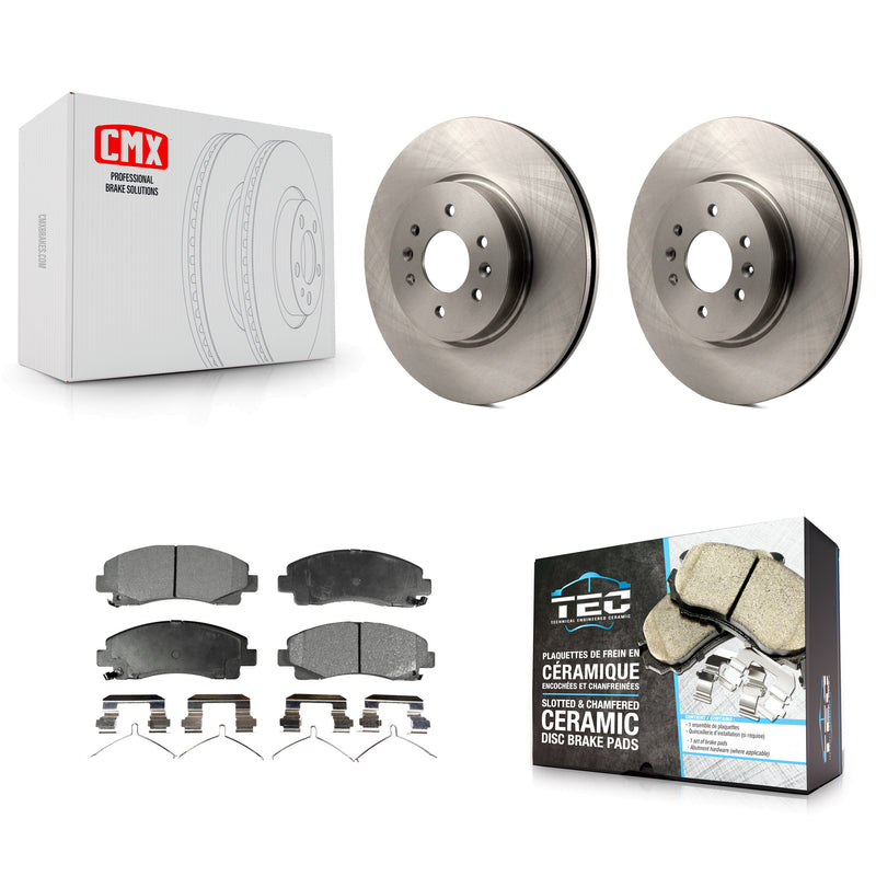 Transit Auto K8T-100598 Disc Brake Kit for 2009-2014 Acura TL - Front product image