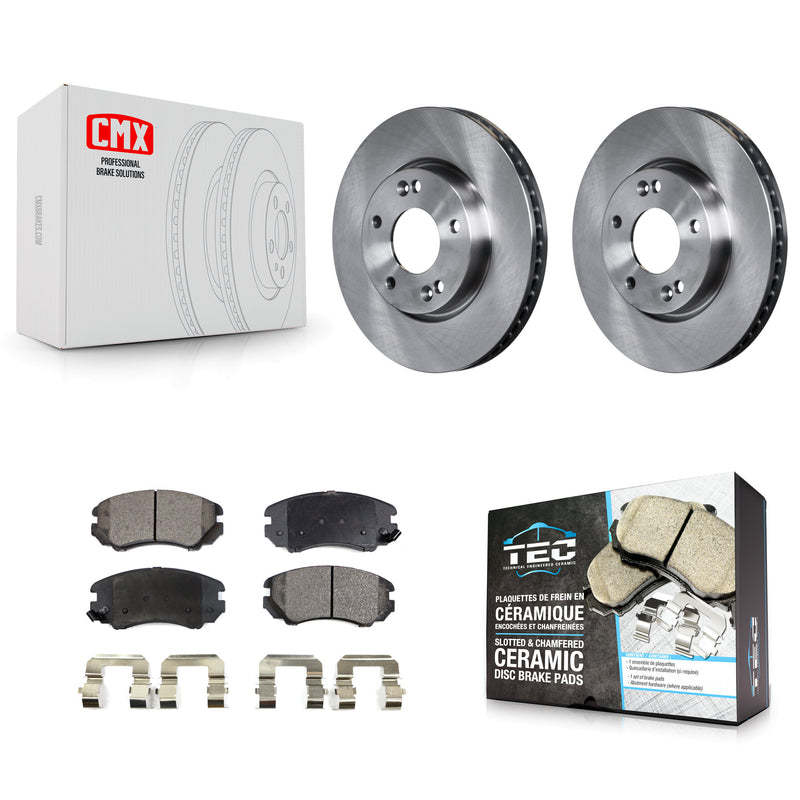 Transit Auto K8T-100603 Disc Brake Kit for 2010-2011 Kia Soul - Front product image
