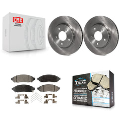 Transit Auto K8T-100619 Disc Brake Kit for 2011-2021 Nissan NV200, Chevrolet City Express, Nissan LEAF - Front product image