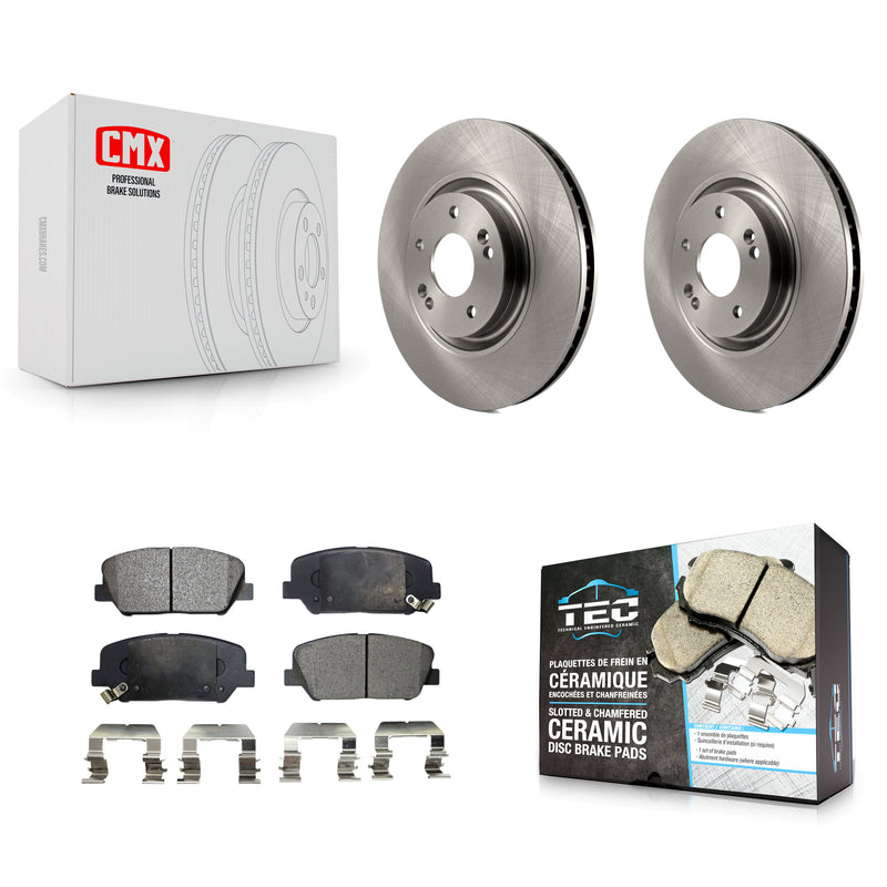 Transit Auto K8T-100625 Disc Brake Kit for 2011-2015 Kia Optima - Front product image