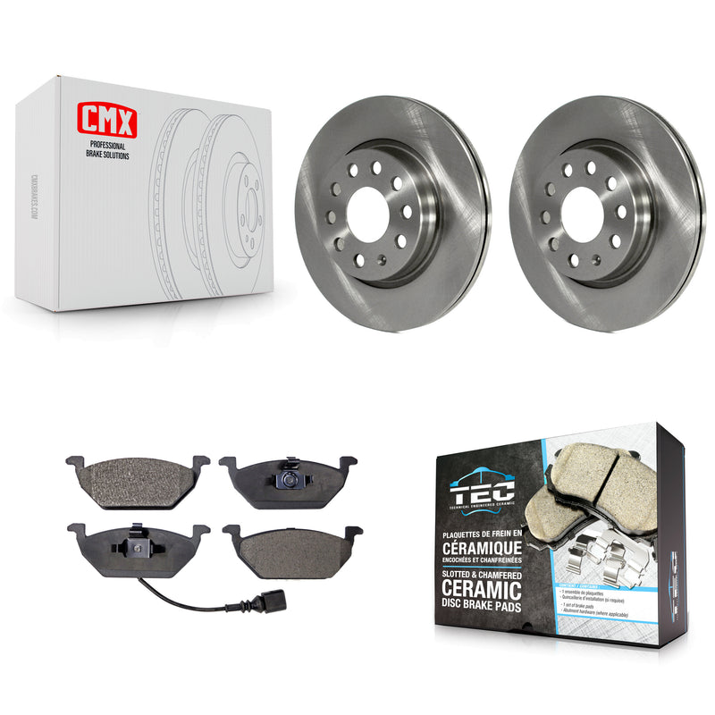 Transit Auto K8T-100632 Disc Brake Kit for 2011-2015 Volkswagen Jetta - Front product image