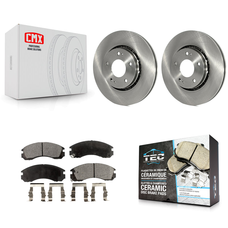 Transit Auto K8T-100633 Disc Brake Kit for 2009-2015 Mitsubishi Lancer - Front product image