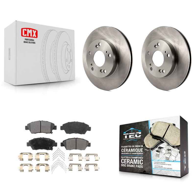 Transit Auto K8T-100642 Disc Brake Kit for 2012-2015 Acura ILX, Honda Civic - Front product image