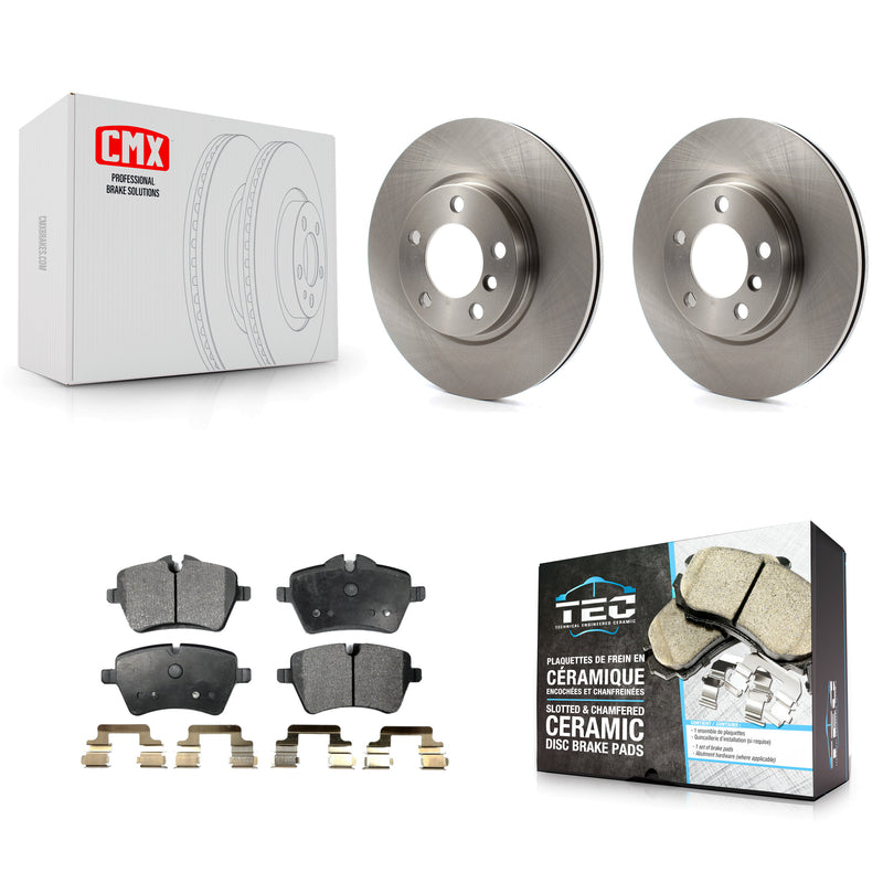 Transit Auto K8T-100643 Disc Brake Kit for 2011-2016 Mini Cooper Countryman, Mini Cooper Paceman - Front product image