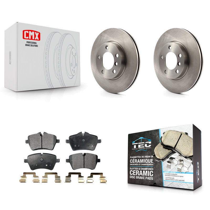 Transit Auto K8T-100644 Disc Brake Kit for 2011-2016 Mini Cooper Countryman, Mini Cooper Paceman - Front product image