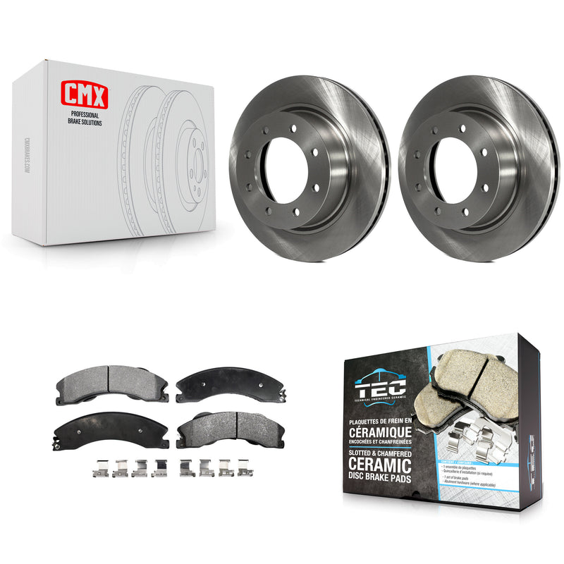 Transit Auto K8T-100646 Disc Brake Kit for 2012-2021 Nissan NV1500, Nissan NV2500, Nissan NV3500 - Front product image