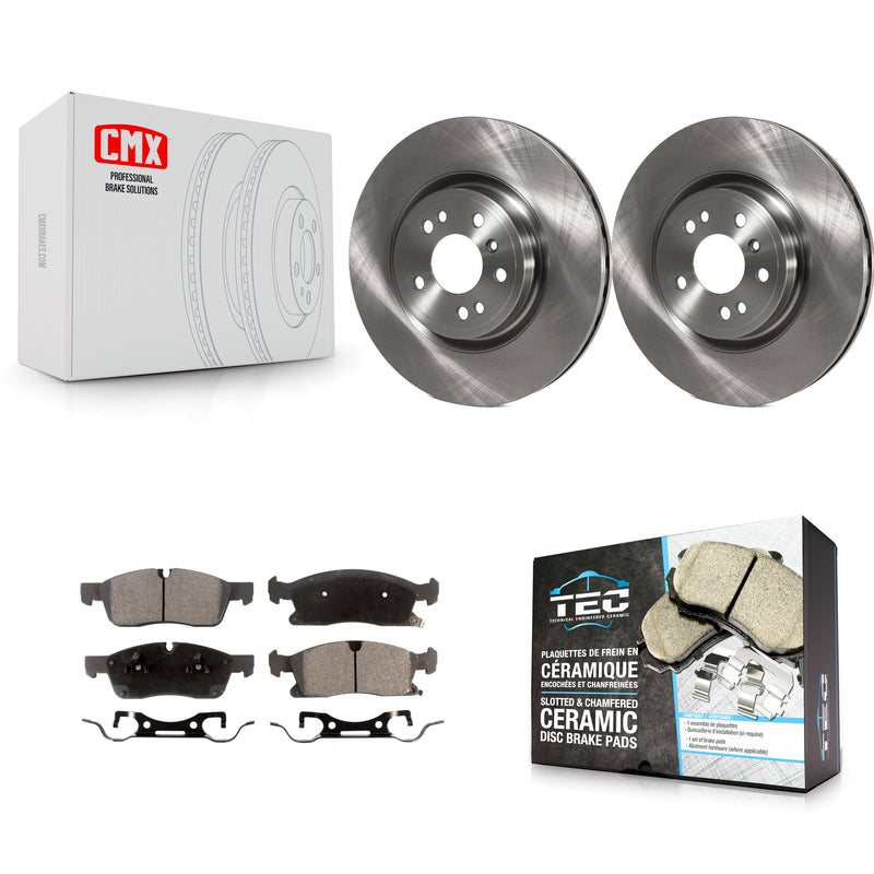 Transit Auto K8T-100651 Disc Brake Kit for 2012-2018 Mercedes-Benz GLE300d, Mercedes-Benz GLE350, Mercedes-Benz ML250 & more - Front product image