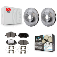 Transit Auto K8T-100656 Disc Brake Kit for 2016-2020 Hyundai Santa Fe Sport, Kia Sorento - Front product image