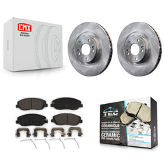 Transit Auto K8T-100657 Disc Brake Kit for 2017-2019 Hyundai Santa Fe, Hyundai Santa Fe XL - Front product image