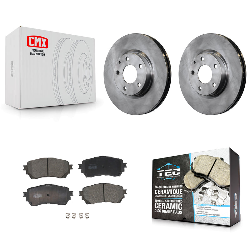 Transit Auto K8T-100659 Disc Brake Kit for 2014-2018 Mazda 6 - Front product image
